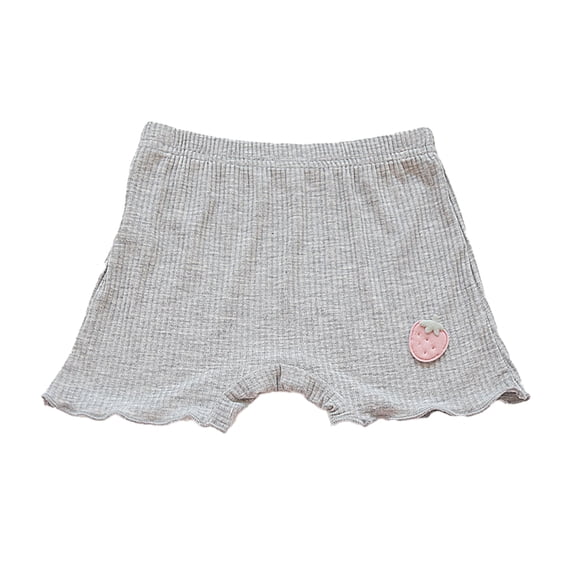 LYMAYTER Girls Bike Shorts Breathable Under Dresses Dance Wear No Underwear Needed Soft 2-10Y