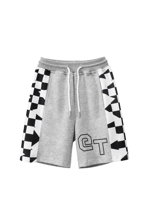 Girls Boys Shorts Teenagers Printed Sweat Pants Kids Summer Cotton Casual Shorts for 6-15 Years