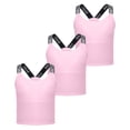 thumbnail image 1 of LYMAYTER Girls Breathable Double Lined Training Cami Bra Kids Teens Comfort Layer Tank Camisole Top, 1 of 8