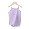 thumbnail image 1 of LYMAYTER Girls Kids Toddler Basic Camisole Soft Cotton Sleeveless Strap Cami Tank Tops Lightweight Undershirts, 1 of 8