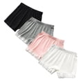 thumbnail image 1 of LYMAYTER Girls Lace Bike Shorts for 3-16Y Toddler Little Soft for Dance Gym Playground‌, 1 of 8