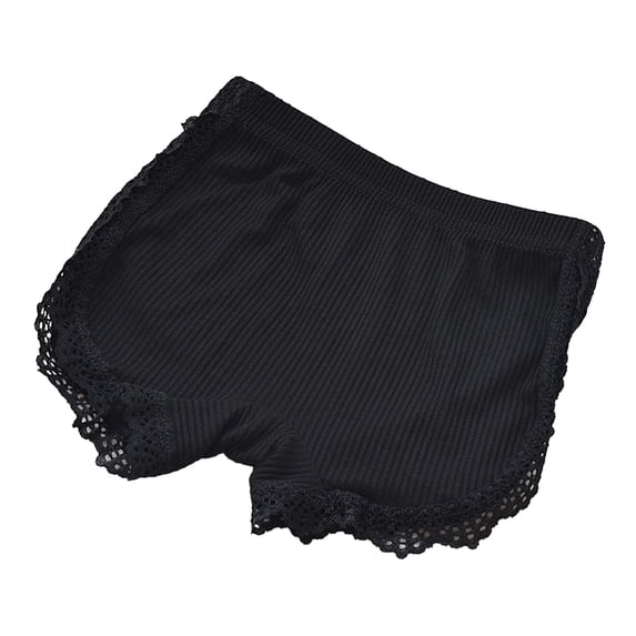 LYMAYTER Girls Lace Shorts Under Dress Dance Toddler Bike Sports Wear Lightweight Safe 2-10Y