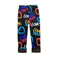 thumbnail image 1 of LYMAYTER Girls Leggings Pants for Kids Baby Fall Winter Flower Trousers Toddler Printing Bottoms Pants 2-11 Years, 1 of 4