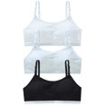 thumbnail image 1 of LYMAYTER Girls Lightweight Seamless Bra Breathable Single Layer No Chest Pad Comfort First Layering Underwear, 1 of 8