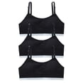 thumbnail image 1 of LYMAYTER Girls Lightweight Seamless Bra Breathable Single Layer No Chest Pad Comfort First Layering Underwear, 1 of 8