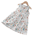 thumbnail image 1 of LYMAYTER Girls Summer Dress Toddler Cartoon Print Sleeveless Dresses Kids Soft Comfortable Casual Daily Dresses, 1 of 8