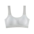 thumbnail image 1 of LYMAYTER Girls Training Bras Teen Breathable Pads Sports Bras Comfortable for 12-15Y Active Teens, 1 of 8