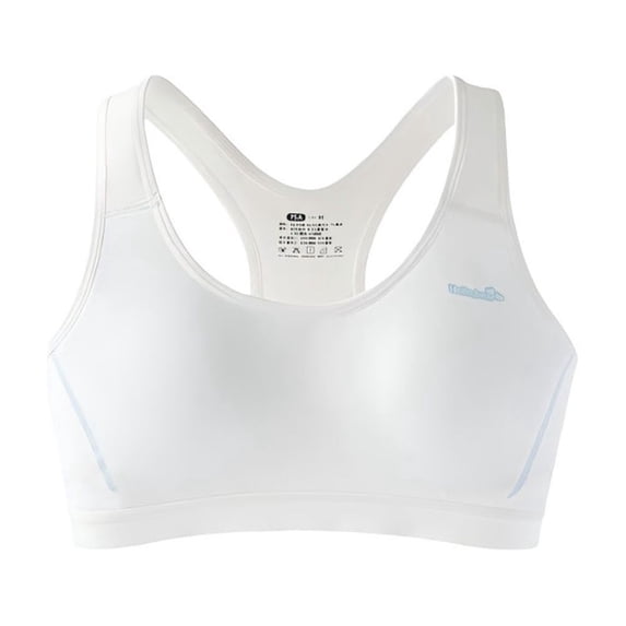 LYMAYTER Girls Training Bras Teen Racerback Sports Bra for Big Girls 12-15Y Seamless Padding Bra