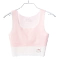 thumbnail image 1 of LYMAYTER Girls Training Bras for 9-13Y Teen Seamless Comfortable Racerback for Active Lifestyle, 1 of 8