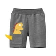 thumbnail image 1 of LYMAYTER Kids Baby Boys Cotton Shorts Summer Five Points Elastic Waist Pants for Toddler Cartoon Printing Sweat Shorts 1-9 Years, 1 of 9