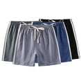 thumbnail image 1 of LYMAYTER Kids Baby Summer Casual Cotton Shorts for Girls Boys,Toddler Elastic Waist Linen Shorts Pants Solid Color Drawstring Cotton Linen Shorts 2-13T, 1 of 11