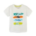 thumbnail image 1 of LYMAYTER Kids Boys Cartoon T-Shirt Toddler Cotton Short Sleeve Tees Baby Summer Prints Tees for 2-8 Years, 1 of 10