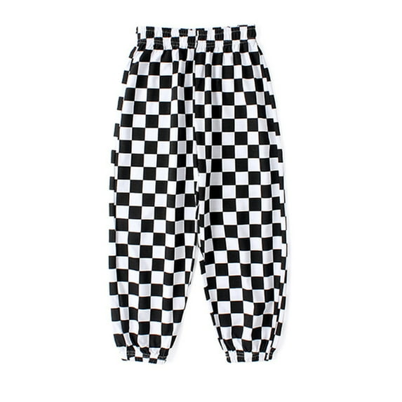 LYMAYTER Kids Boys Cotton Pants Baby Summer Elastic Waist Anti-Mosquito Pants Toddler Printed Casual Trousers for 4-12 T