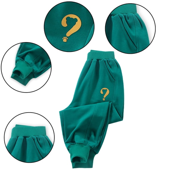 LYMAYTER Kids Boys Jogger Sweat Pants Youth Spring Summer Solid Color Trousers Toddler Elastic Waist Casual Pants for 2-12 T