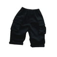 thumbnail image 1 of LYMAYTER Kids Boys Shorts Toddler Solid Colours Wide-Legged Pants for 1-6t Girls Casual Shorts, 1 of 9