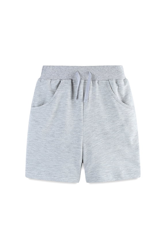 Kids Boys Soft Shorts Toddler Elasticated Waist Five Points Pants for 2-7 Years Cotton Casual Shorts
