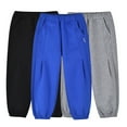 thumbnail image 1 of LYMAYTER Kids Girls Boys Soft Long Trousers Baby Jogging Casual Pants Toddler Elastic Waist Sweat Pants for 2-15T, 1 of 9