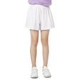 thumbnail image 1 of LYMAYTER Kids Girls Cotton Shorts Youth Solid Colours Sweat Pants for 5-12years Summer Jogging Casual Shorts, 1 of 9