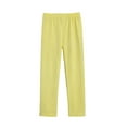 thumbnail image 1 of LYMAYTER Kids Girls Leggings Cotton Basic Legging for Youth Fitting Long Toddler Solid Color Leggings Toddler Active Trousers for 2-10Y, 1 of 8