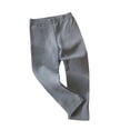 thumbnail image 1 of LYMAYTER Kids Girls Leggings Pants Baby Solid Color Stretch Trousers Toddler Elastic Waist Bottoms Pants for 6 Months-10 Years, 1 of 9