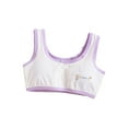 thumbnail image 1 of LYMAYTER Kids Girls Tanks Underwear Toddler Lace Soft Bras Teenagers Workout Underwear for 7-12 T, 1 of 10