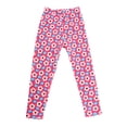 thumbnail image 1 of LYMAYTER Kids Girls Winter Pants Toddler Printed Casual Trousers Baby Elastic Waist Leggings Pants for 2-12 Years, 1 of 7