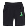 thumbnail image 1 of LYMAYTER Kids Toddler Boys Cotton Shorts Toddler Stylish Printing Casual Pants Summer Five Points Sweat Shorts for 1-9 Years, 1 of 9
