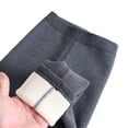 thumbnail image 1 of LYMAYTER Kids Toddler Girls Winter Warm Leggings Cotton Fleece Lined Bottoms Pants for Teen Solid Color Thick Tights Girls Thermal Trousers 2-16 Years, 1 of 7