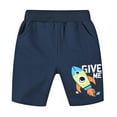 thumbnail image 1 of LYMAYTER Little Boys Cartoon Shorts Kids Soft Five Points Pants Toddler Casual Shorts for 1-9 Years, 1 of 8