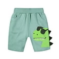 thumbnail image 1 of LYMAYTER Little Boys Cartoon Shorts Kids Soft Five Points Pants Toddler Casual Shorts for 1-9 Years, 1 of 9