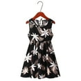 thumbnail image 1 of LYMAYTER Little Girls Casual Dress Kids Cute Printing Princess Dresse Toddler Comfortable Soft Sundress Dress for 3-12 T, 1 of 9