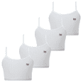thumbnail image 1 of LYMAYTER Little Girls First Training Bra Teens Soft Cotton Cami Seamless Comfort Everyday Starter Underwear, 1 of 8