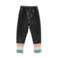 thumbnail image 1 of LYMAYTER Little Girls Leather Pants for Kids Baby Fleece Leggings Trousers Toddler Stretch Bottoms Pants1-7 Years, 1 of 8
