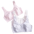 thumbnail image 1 of LYMAYTER ‌M-2XL Teen Sports Bra Seamless Cami Bralettes Sports Vest/Girls Training Bra 8-12 Years, 1 of 8