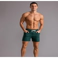 thumbnail image 1 of LYMAYTER Men's 4-Inch Casual Shorts Big Pockets Lightweight Gym Workout Running Elastic Waist Shorts for S-4XL, 1 of 9