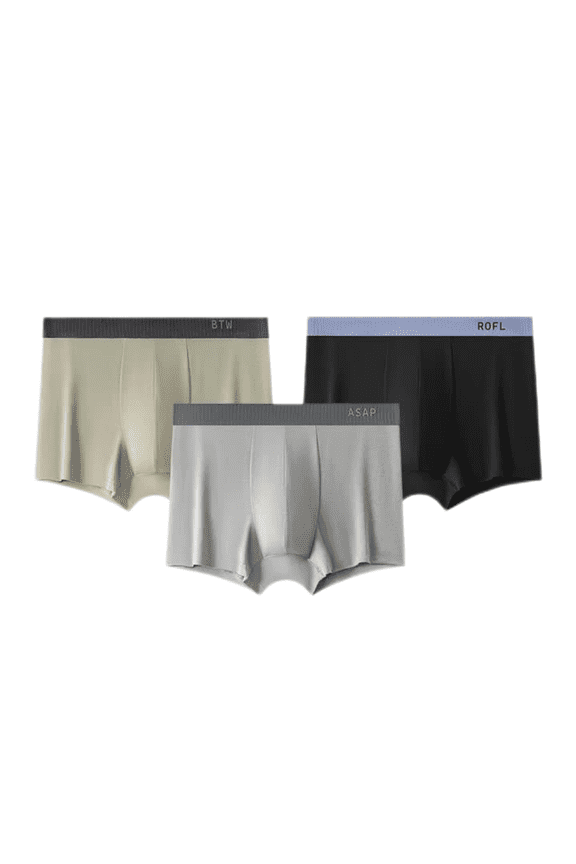 ‌LYMAYTER Men's Breathable Boxer Shorts Lightweight Quick-Dry Underwear Odor Control Stretch Fit‌ 1 PCS