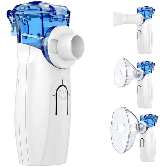 LYMAYTER Portable Handheld Compressor Steam Inhaler,Humidifier,Vaporizer for Adults Kids