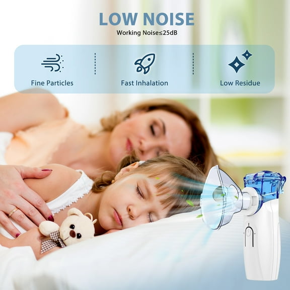 LYMAYTER Portable Handheld Steam Inhaler, Vaporizer, Humidifier for Adults Kids Classic Compressor