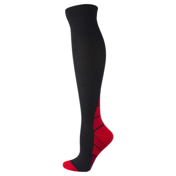 LYMAYTER S-XL Women Men Compression Socks 1PC Running Hiking Travel Socks Varicose Vein Circulation Socks