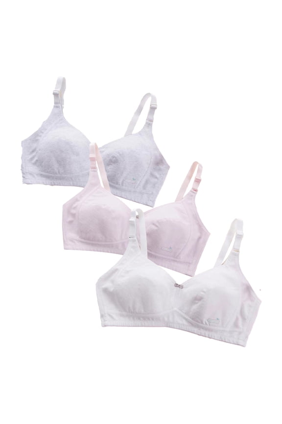 Teens Girls Adjustable Strap Bra 9-13 Seamless Training Top for Daily Wear M-2XL