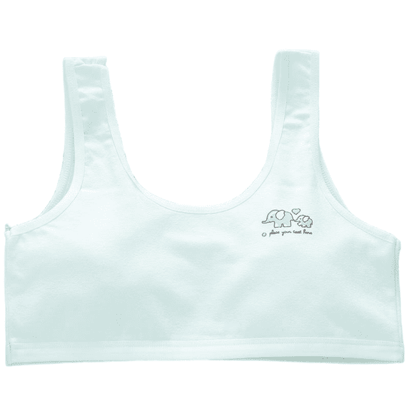 LYMAYTER Teens Girls Seamless First Training Bras Young Girls Soft Comfortable Sports Bralette Tops