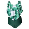 thumbnail image 1 of LYMAYTER Toddler Baby One Piece Swimsuit for Girls Beach Sport Swimwear Kids Quick Dry Tankini Bathing Suit 2-12Y, 1 of 9
