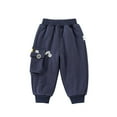 thumbnail image 1 of LYMAYTER Toddler Boys Digger Pants Soft Cotton Joggers Pants Cotton Sport Jogger Pants,Sized 1-7T, 1 of 8