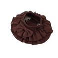 thumbnail image 1 of LYMAYTER Toddler Girls Breathable Cotton Skorts Infant Adorable Ruffle Diaper Covers Lightweight Skirt Shorts, 1 of 8