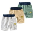 thumbnail image 1 of LYMAYTER Toddler Kids Boys Girls Summer Cotton Shorts Baby Casual Cartoon Jogger Pants Sport Cargo Shorts with Pockets 1-9T, 1 of 9