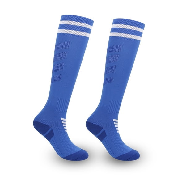 LYMAYTER Women 1PC Compression Socks Color Stretchy Compression Knee High Tube for Soccer Socks S-XL