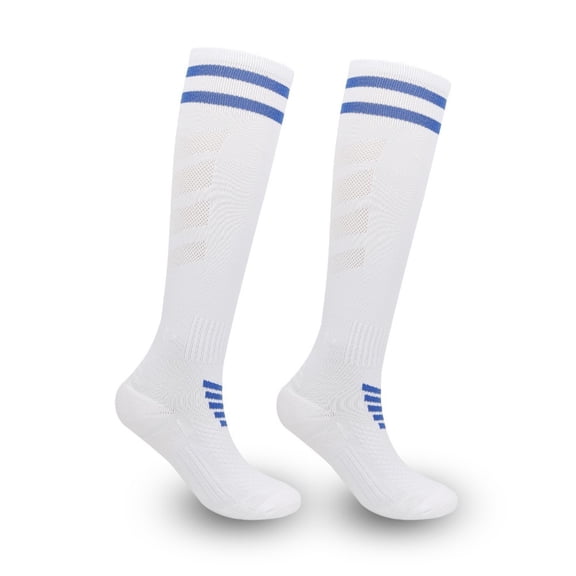 LYMAYTER Women 1PC Compression Socks Color Stretchy Compression Knee High Tube for Soccer Socks S-XL