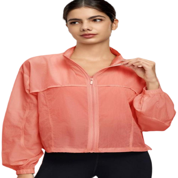 LYMAYTER Women Sun Protection Jackets UPF 50+ Golf Athletic Jackets Lightweight Zip Sun Shirts S-XL