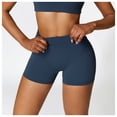thumbnail image 1 of LYMAYTER Women Yoga Shorts for S-XL Casual High Waist Tummy Control Running Yoga for Workout Shorts, 1 of 9