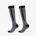 thumbnail image 1 of LYMAYTER Women and Men Zipper Compression Socks Open Toe Sports Pressure Socks 1 Pairs S-2XL, 1 of 7